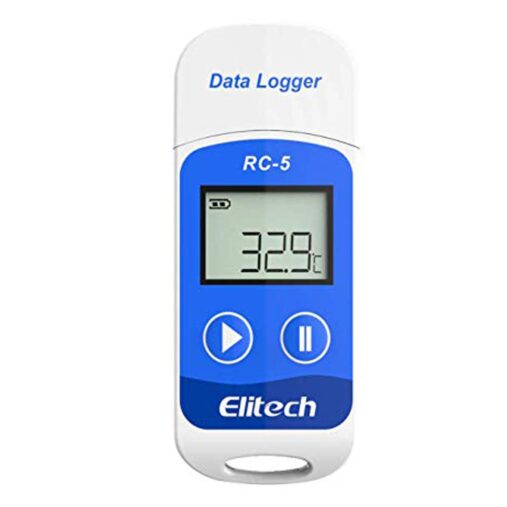 Multiuse Temperature Data Logger (Range:-30°c to 70°c) for Vaccine Box, Food Industry, Pharmaceuticals, Refrigerator Trucks