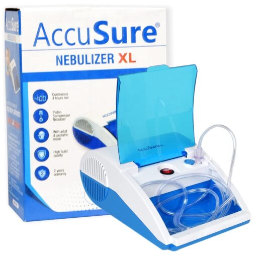 Nebulizer Machine for Adults & Kids - Compressor Nebulizer Machine With MouthPiece & Mask for Home Use  