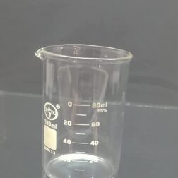 Glass Beaker set of 12 (100ML, Borosilicate Glass)