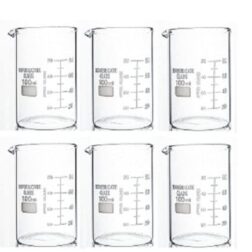 BOROSILICATE GLASS BEAKERS (100ML, 6)