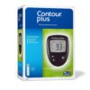 ContourPlus Blood Glucose Monitoring System Glucometer with 25 Free Strips(Multicolour)