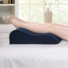 Lounge Leg Rest Elevator Wedge Pillow, Standard, Random Dark Colours