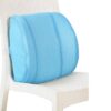 Memory Foam Lower Back Rest Pillow Lumbar Support Pain Relief Cushion for Office Chair and Car Seat