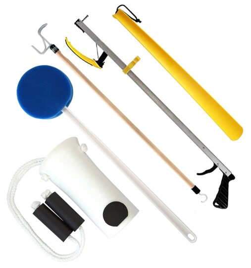  Hip Knee Replacement Premium Kit (32" Soft-GripTM Reacher)