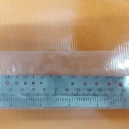 Pin Gauge Measuring Gauge Scale for K-Wire, Drill Bit, Screw, Steinman Pin SS