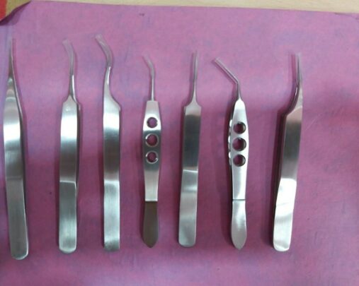 Hair Transplant Forceps Implanting Extraction Forceps 7 PC