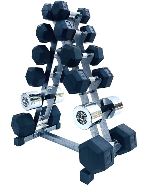 6 pairs dumbbell rack for home gym fitness ( dumbbell is not included )