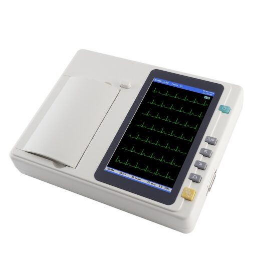 6 Channel ECG Machine with High Quality Waveforms 