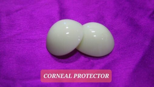 Corneal Shield Protector 24mm 2pc set Ophthalmic Eye Shield