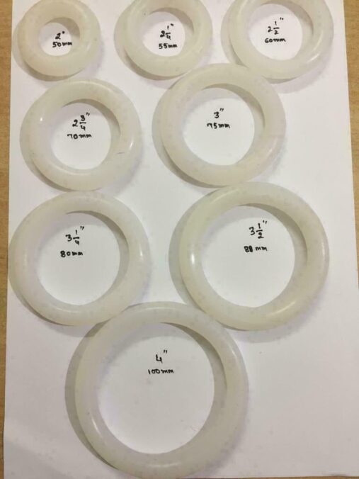Ring Vaginal Pessary Silicone Non Sterile for Vaginal Prolapse 8 PC