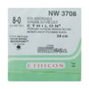 Ethicon Ethilon Sutures USP 8-0, Circle Round Body Micropoint NW3708