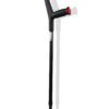 Black Elbow Crutch - Universal (Adjustable) 