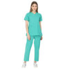 Premium Scrub Suit for Female Doctors Green