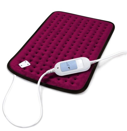Corded Electric Heating Pad | Orthopaedic Heating Belt Heat Therapy | Waist Belt with 3 Temperature Settings for Pain Relief of Muscle Strain |Abdominal |Stomach | Lumbar etc.