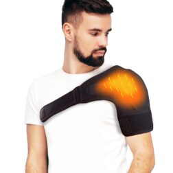 Electric Heating Pad for Shoulder Pain Relief | Suitable For Both Shoulders | Safe to Use | Adjustable Heating Levels