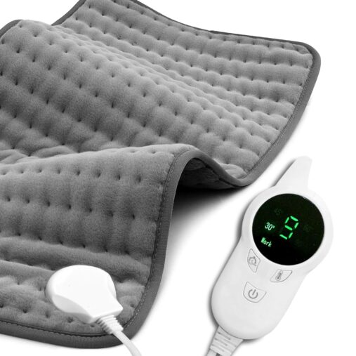 Orthopaedic Heating Pad for Muscle Pain & Period Cramps | Electric Heating Towel for Back | Neck | Leg & Shoulder Pain Relief | Heat Therapy Pain Reliever for Joints