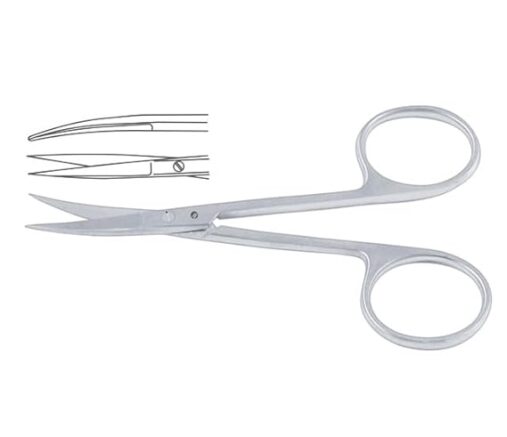 Nose & Ear Hair Trimming Cuticle Scissor With Extra Sharpness