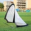 Soccer Goal for Kids and Adults - Portable Pop-Up Football Goal with Carry Bag for Training, Practice, and Games (Medium)