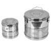 Dressing Drum/Autoclave Drum 9x9 and 6x6 Heavy Duty stainless steel