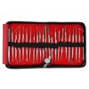 23 pc Premium Dental Conservative Instrument Kit/Dental Filling Instrument with Matte Finish & Serrated Handles for better grip