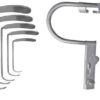 Davis Boyle Mouth Gag with Blades | Stainless Steel Mouth Gag Blade Set Dental Instruments