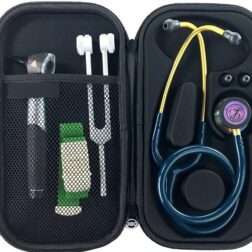 Stethoscope Case Only No Products Inside Hard Case Littman Compatible With Military Grade Protection & Waterproof,Black