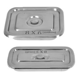 Instrument Tray 8x6, 8x3 inch Heavy Duty Stainess Steel