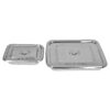 Instrument Tray 12x10, 8x6 inch Heavy Duty Stainless Steel