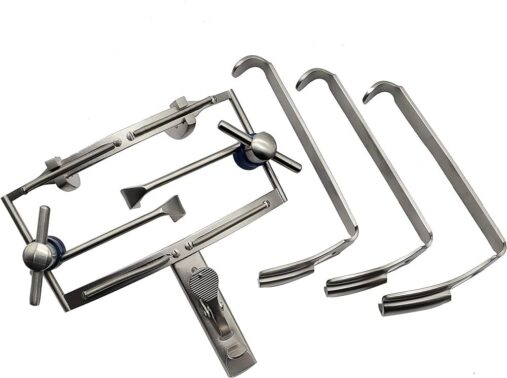 Dingman Mouth Gag with Tongue Plates Ent surgical Instrument