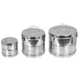 Dressing Drum/Autoclave Drum 11x9, 9x9,6x6 Heavy Duty Stainless Steel