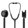 Midnight Black Stethoscope for Doctors and Students (Dual Head)