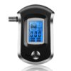 "Portable Alcohol Detector Breathalyzer with 5 Mouthpieces , Digital LCD Breath Test Accurate Analyzer / Tester , Advanced Semiconductor Sensor Police Alcohol Testing Machine for Personal & Professional use with Built-in Precision Chip Detect Accurately"