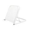 "Adjuastable Hospital Metal Back Rest, Back Support for Patient, Ideal use at Home for bedridden Patient, Multifunction, 4 Changeable Recline Angles, Foldable & Portable Small-Metal Size"