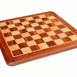 21" X 21" Professional Collectible Wooden Chess Game Board without Pieces for Professional Chess Players