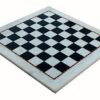 15" X 15" Collectible White Natural Stone & Marble Chess Board Without Pieces