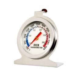 Kitchen Oven Thermometer Stainless Steel Monitoring Cooking Thermometer, 100 to 600 Degrees F Temperature Range