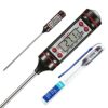 Cooking Thermometer, Digital Instant Read Food Thermometer Meat Thermometer Kitchen Thermometer with Probe, LCD Screen, Auto On/Off for BBQ, Grill, Suger, Milk