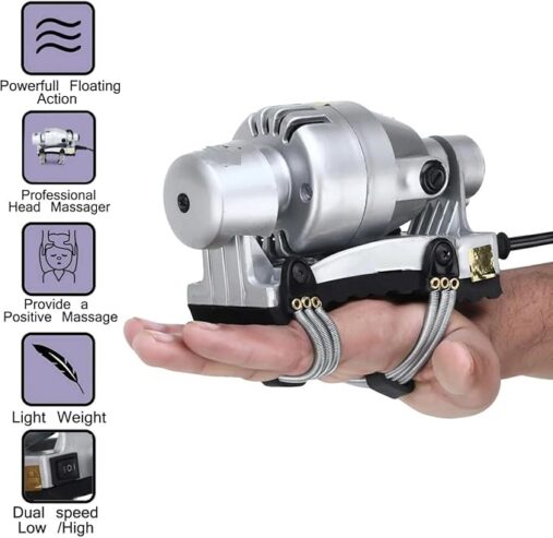 C Speed Head Massager Machine for Full Body and Pain Relief Device