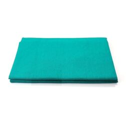 Reusable Cotton Plain Drape Sheet (Size: 36Inch X 72Inch, Colour: Green)-2