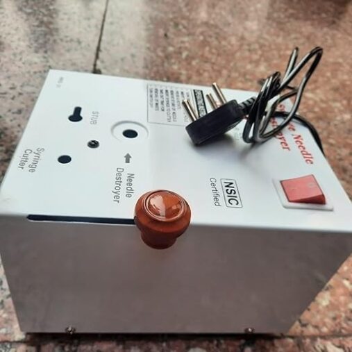 Metal Electrical Needle Destroyer, for Clinics,Labs and Hospitals