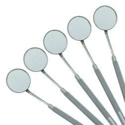 Dental Mouth Mirror with Handle (Pack of 5 Pcs)