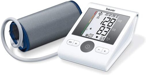 Beurer BM 28 upper arm blood pressure monitor without Adapter | cuff (22 – 36 cm) | Arrhythmia detection | Automatic switch-off | Risk indicator | White . - Image 4