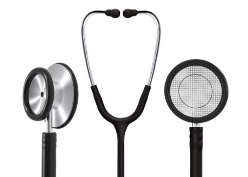 Stainless Steel Stethoscope for doctors & nurses (Dual Head) - Image 2