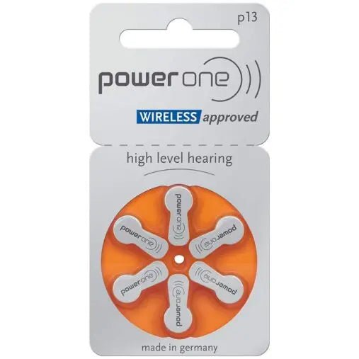 Size 13 Hearing Aid Batteries Zinc Air P13 Pack of 60 - Image 3