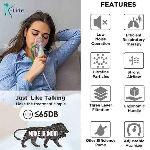 Nebulizer with Inbuilt Storage Chamber – Portable White - Image 5
