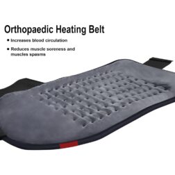 Orthopedic Heating Pad - Electric Heating Belt Waist Wrap Lower Back Heat Therapy Pad with 3 Temperature Settings for Pain Relief of Abdominal Stomach Lumbar Muscle Strain etc. - Image 3