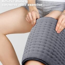 Orthopaedic Electric Heating Pad for Pain Relief – Ultra Soft Material with Auto Heat Control Technology Heating belt for Shoulder, Abdominal, Knee, Neck and Back Pain Relief - Image 2