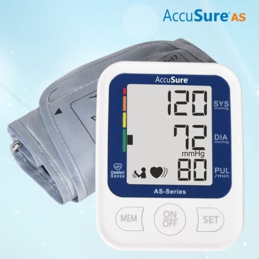AccuSure AS Series Automatic Blood Pressure Monitor, White - Image 2