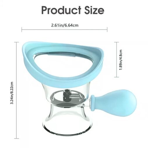 Eye Cleaning Cup Travel Silicone Eye Cleaning Cup - Image 3