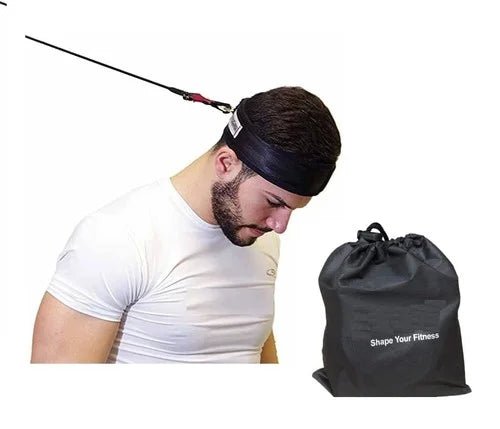 Neck Exercise Band Muscle Builder Head Harness Home Gym for Strength Fitness - Image 2
